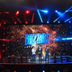Teammates TY, left, and Zest before their finals match in GSL, by Blizzard Entertainment.